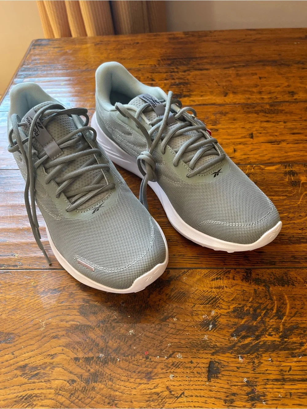 NEW  Reebok Men's Mesh Running Sneakers - Sage Green